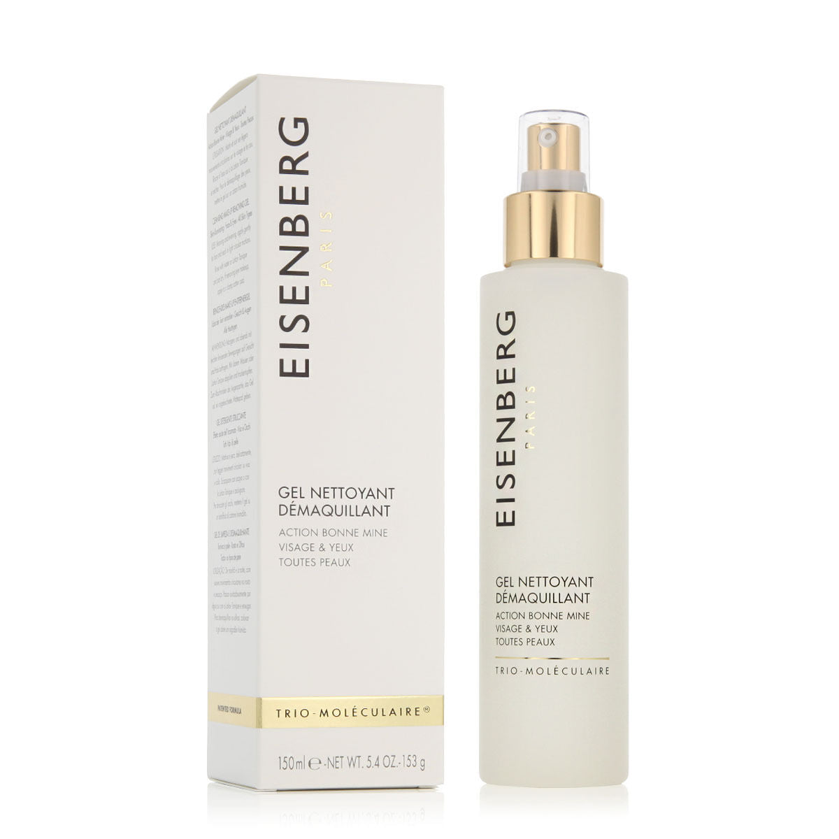 Facial Make Up Remover Gel Eisenberg 150 ml - Nova Cosmetici