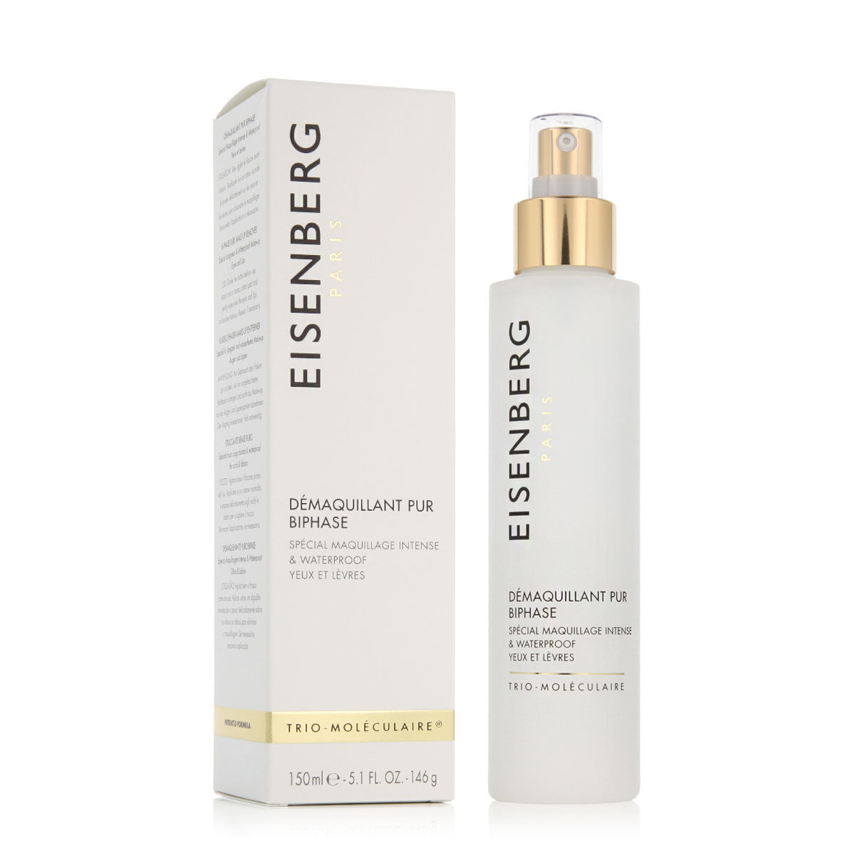 Facial Biphasic Makeup Remover Eisenberg 150 ml - Nova Cosmetici