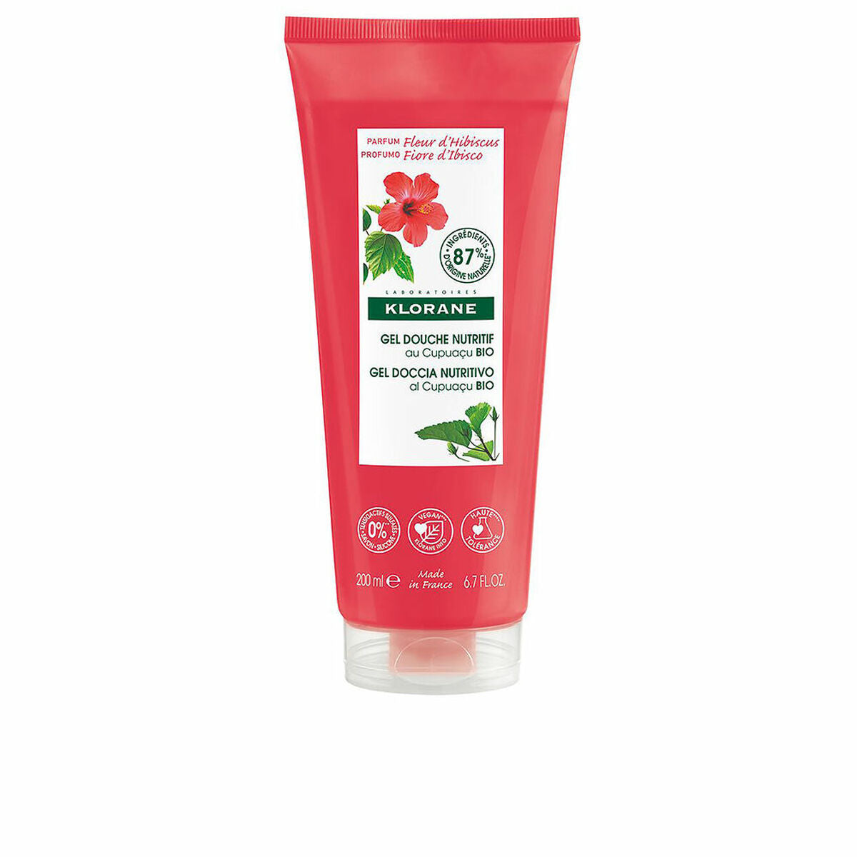 Moisturising Shower Gel Klorane Hibiscus - Nova Cosmetici