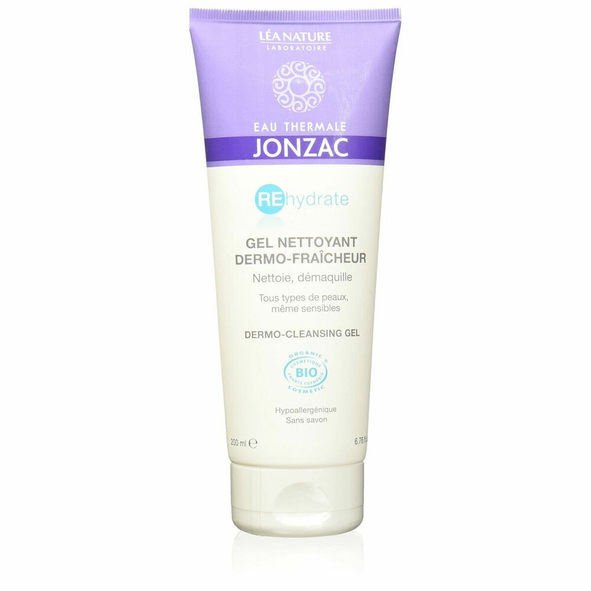 Facial Cleansing Gel Rehydrate Eau Thermale Jonzac TP-3517360014556_Vendor 200 ml - Nova Cosmetici