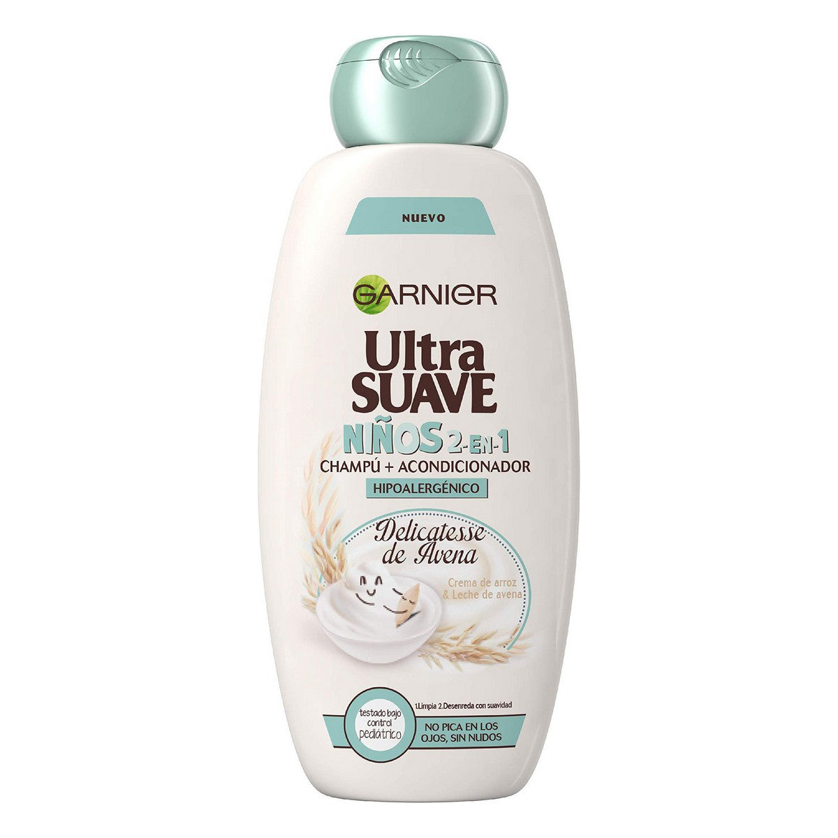 Children's Shampoo Garnier Ultra Suave Oatmeal Shampoo and Conditioner 400 ml - Nova Cosmetici