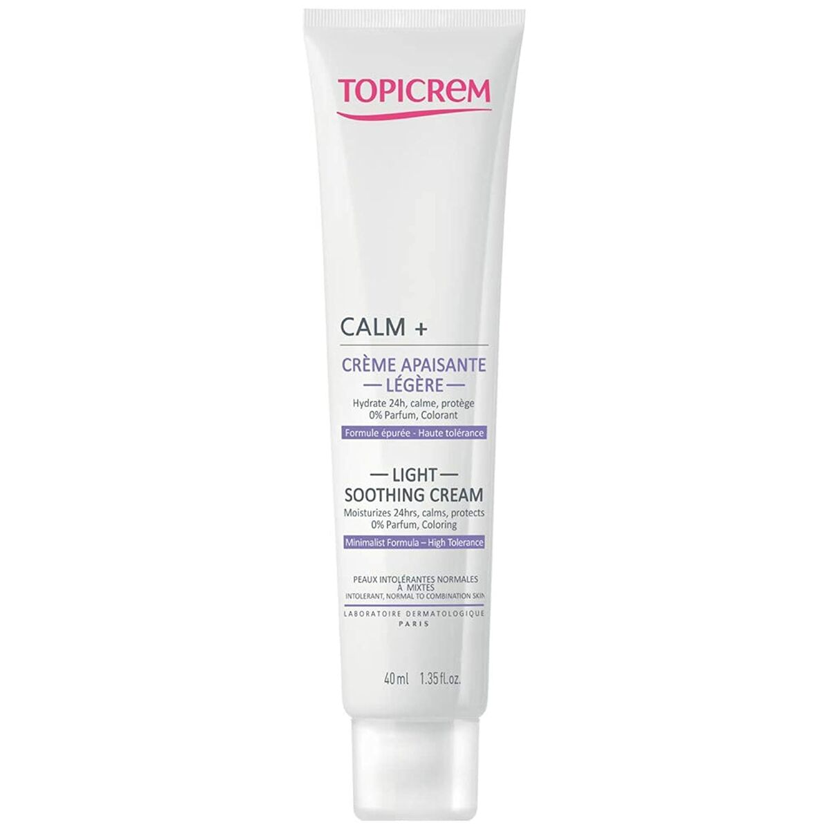 Facial Cream Topicrem Soothing 40 ml - Nova Cosmetici