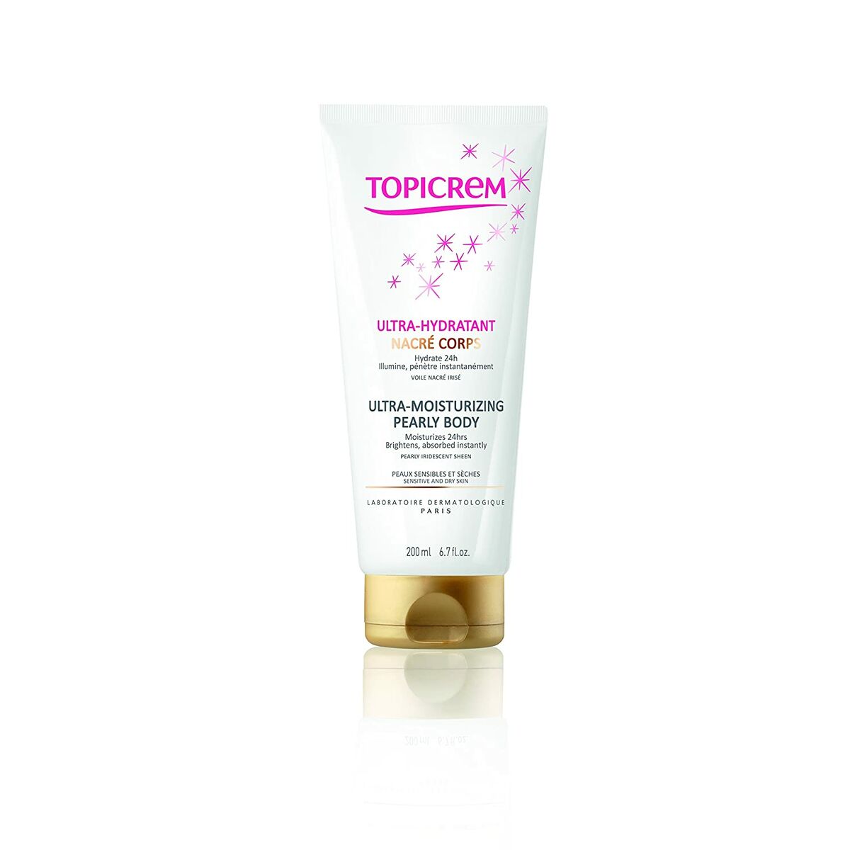Body Cream Topicrem Pearly Body 200 ml - Nova Cosmetici