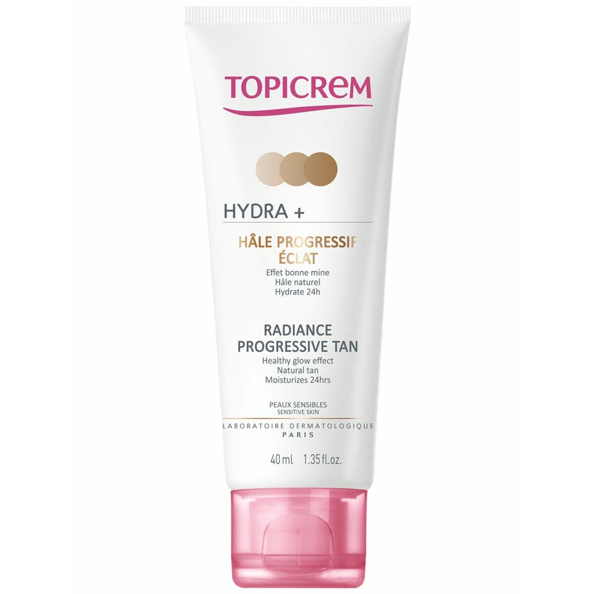 Facial Self-tan Topicrem Hydra+ 40 ml - Nova Cosmetici
