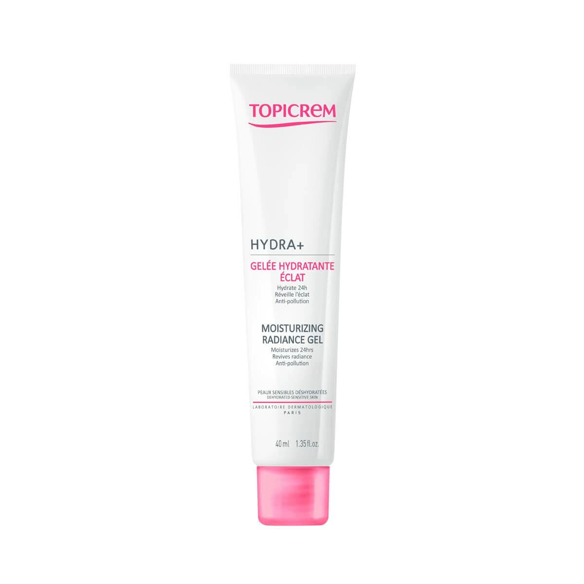 Facial Cream Topicrem Hydra+ Moisturizing 40 ml - Nova Cosmetici