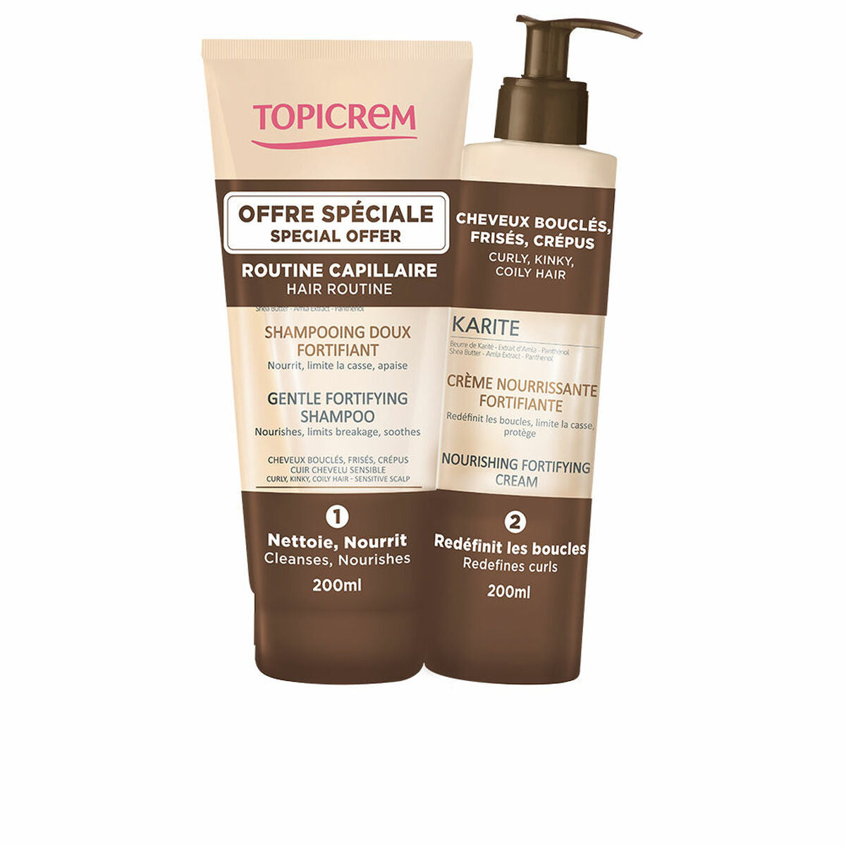 Hair Dressing Set Topicrem 2 Pieces - Nova Cosmetici