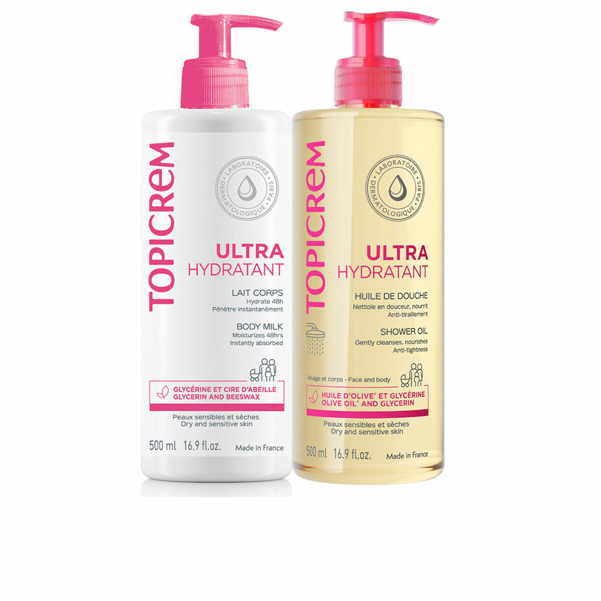 Body Lotion Topicrem UH 2 Pieces - Nova Cosmetici
