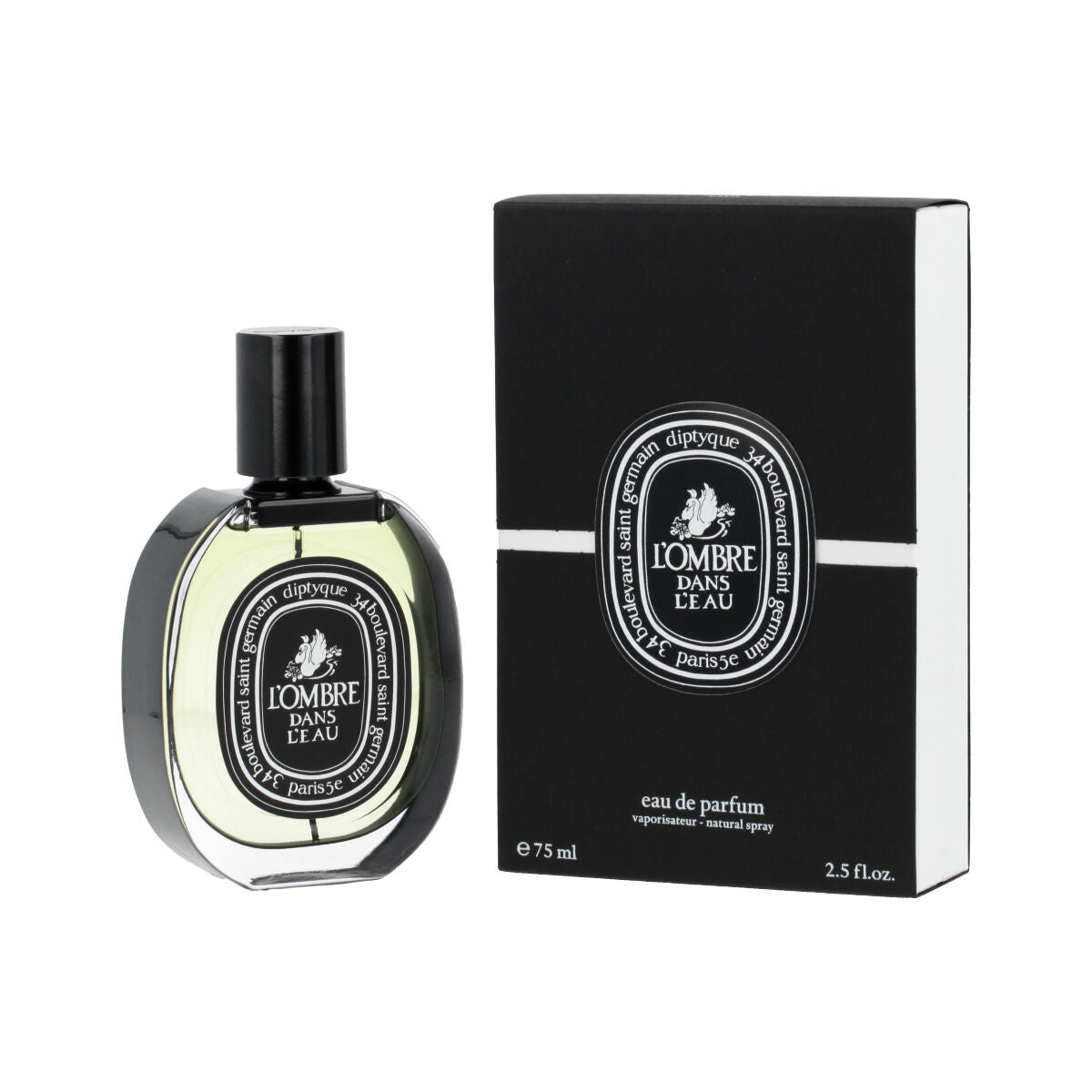 Women's Perfume Diptyque L'Ombre Dans L'Eau Eau de Parfum EDP 75 ml - Nova Cosmetici