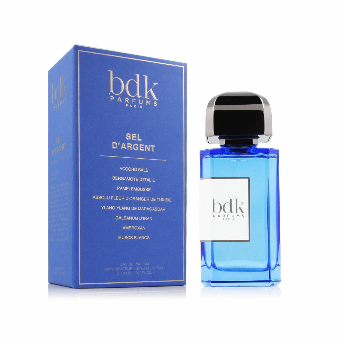 Unisex Perfume BDK Parfums Sel d'Argent EDP 100 ml - Nova Cosmetici