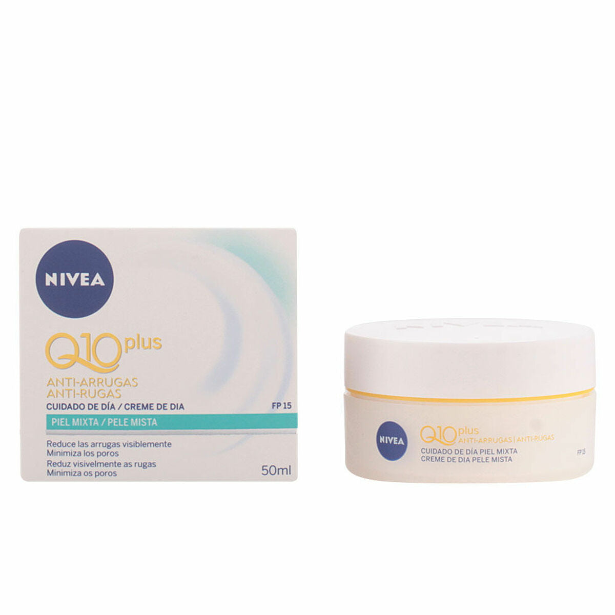 Anti-Wrinkle Cream Nivea Pmg Spf 15 50 ml - Nova Cosmetici