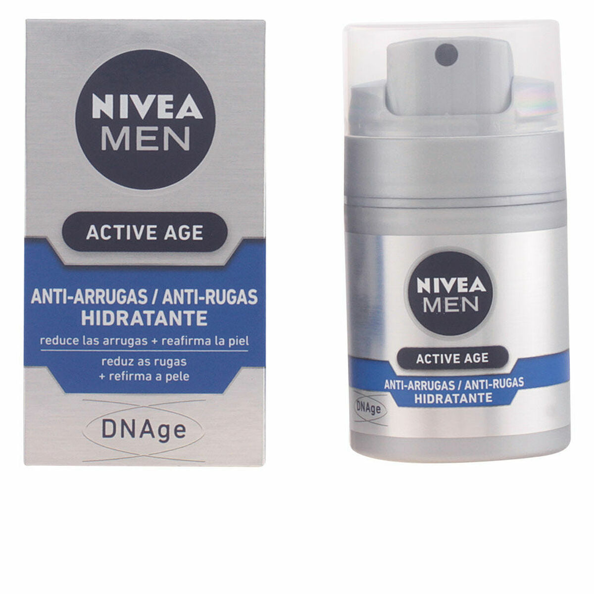 Anti-Wrinkle Cream Nivea Men Active Age 50 ml - Nova Cosmetici