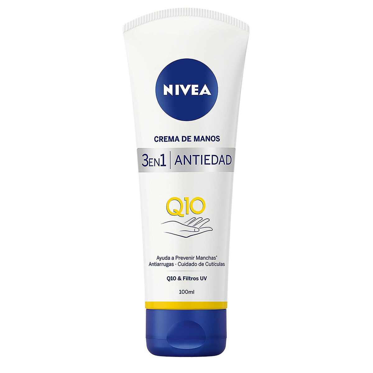 Anti-ageing Hand Cream Nivea Q10 3-in-1 100 ml - Nova Cosmetici
