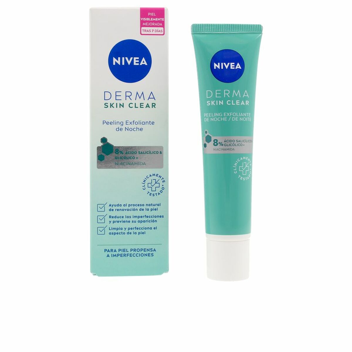 Cleansing Cream Nivea Derma Skin Clear 40 ml - Nova Cosmetici