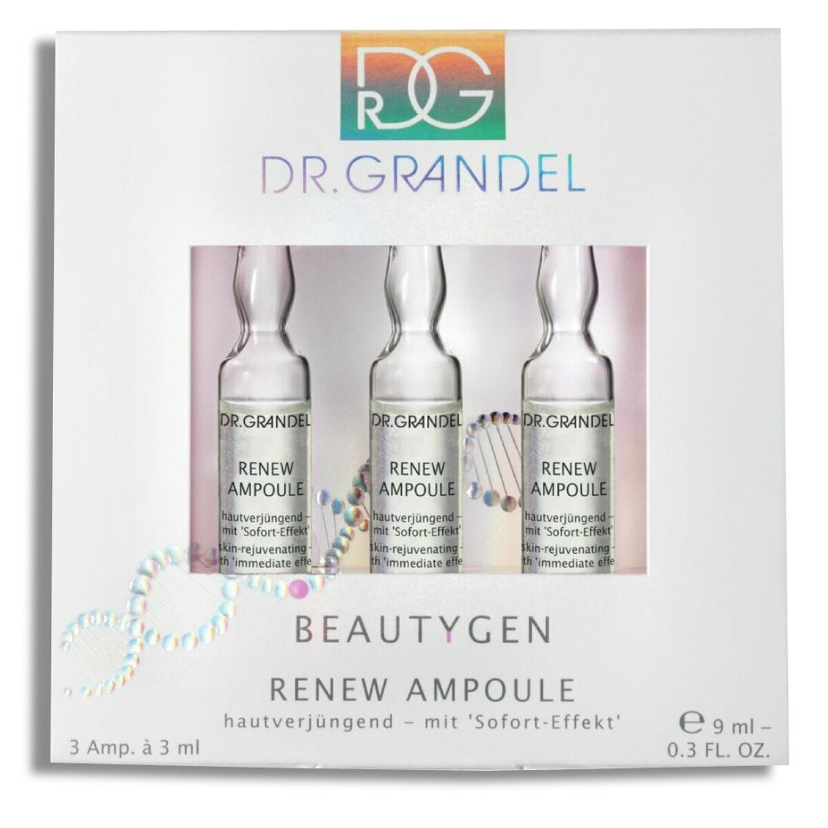 Lifting Effect Ampoules Dr. Grandel Beautygen 3 x 3 ml - Nova Cosmetici