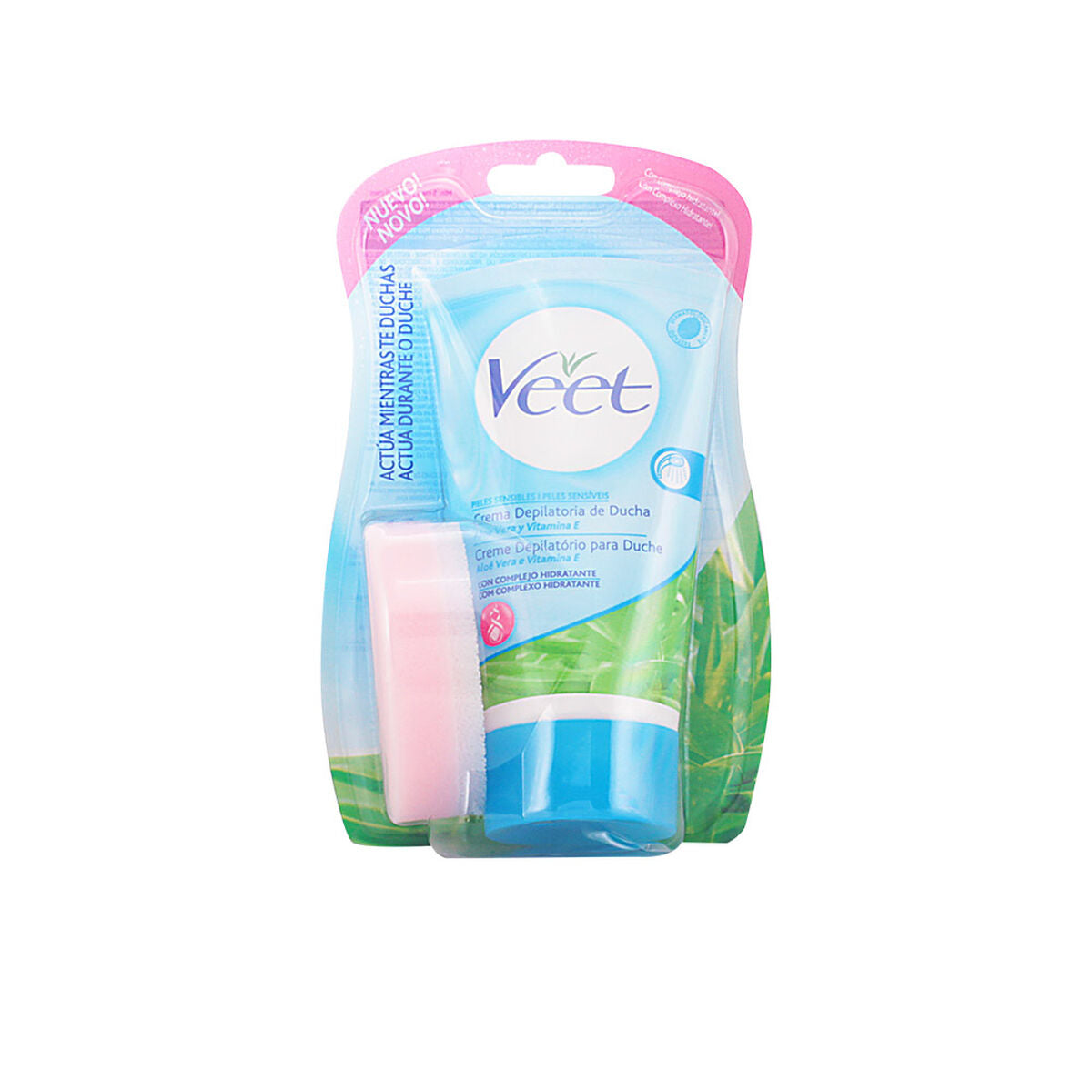 Body Hair Removal Cream Veet Crema Depilatoria 150 ml - Nova Cosmetici