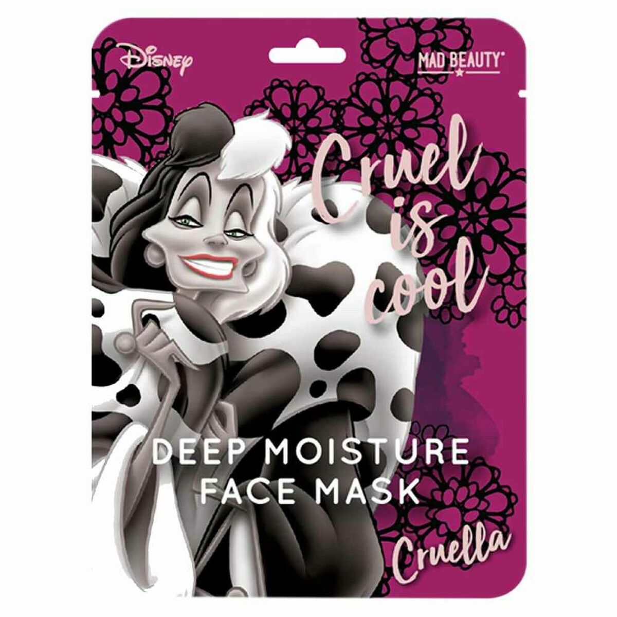 Facial Mask Mad Beauty Disney Cruella (25 ml) - Nova Cosmetici
