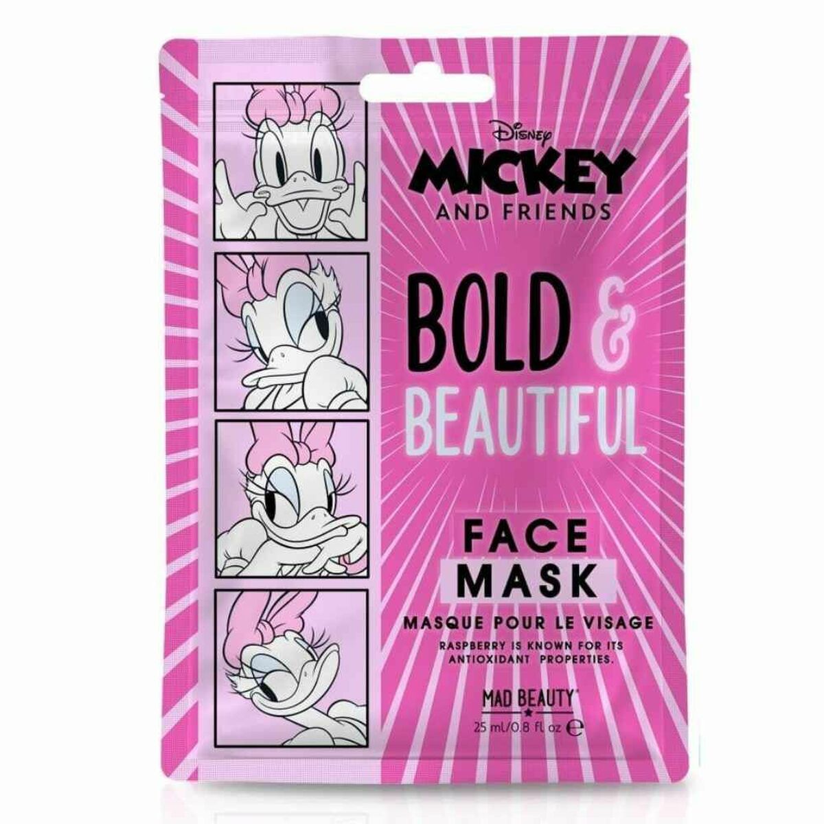 Facial Mask Mad Beauty Disney M&F Daisy (25 ml) - Nova Cosmetici