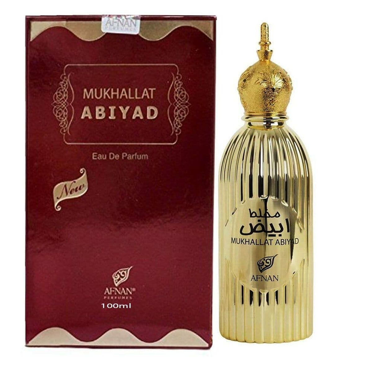 Unisex Perfume Afnan Mukhallat Abiyad EDP 100 ml - Nova Cosmetici