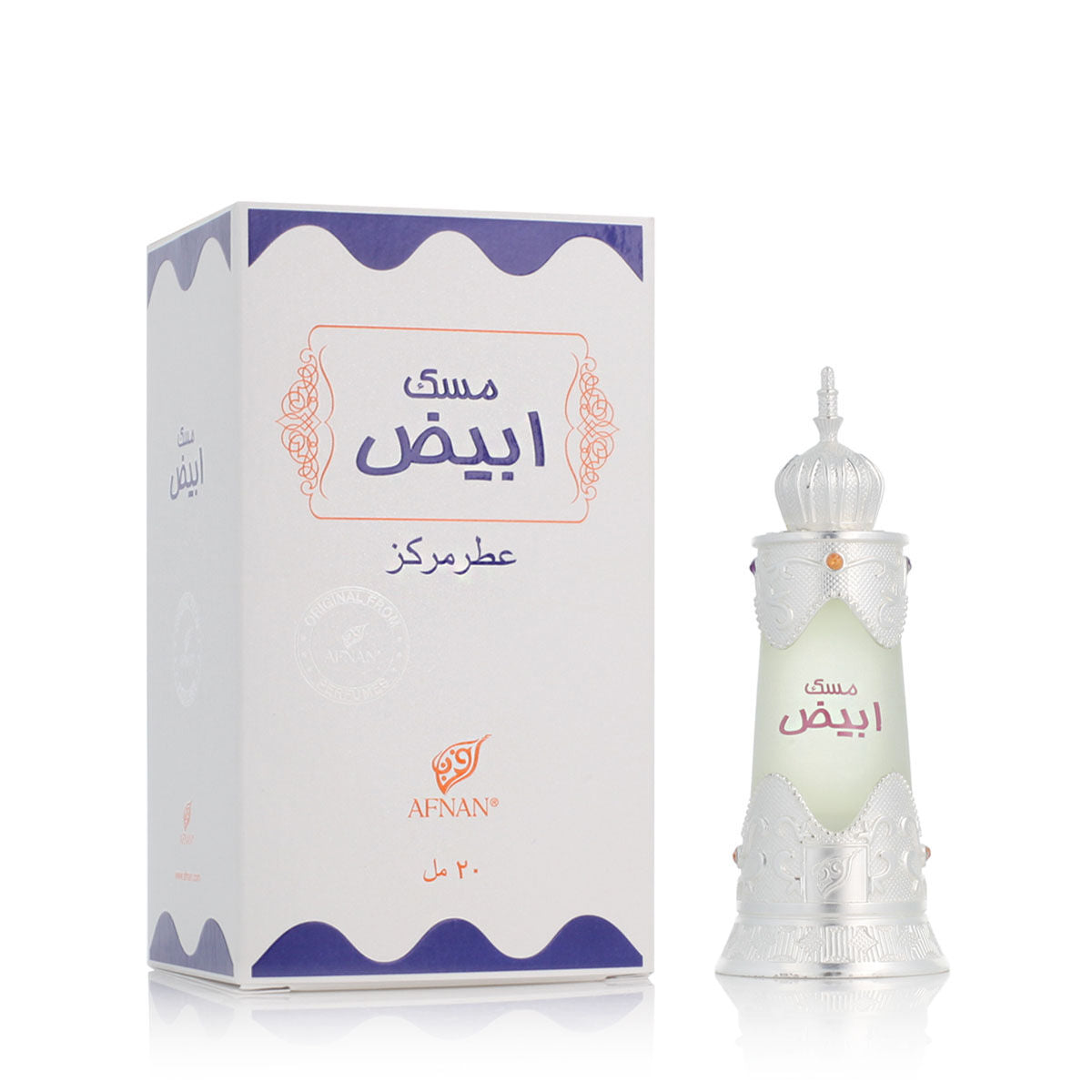 Fragrance oil Afnan Musk Abiyad 20 ml - Nova Cosmetici