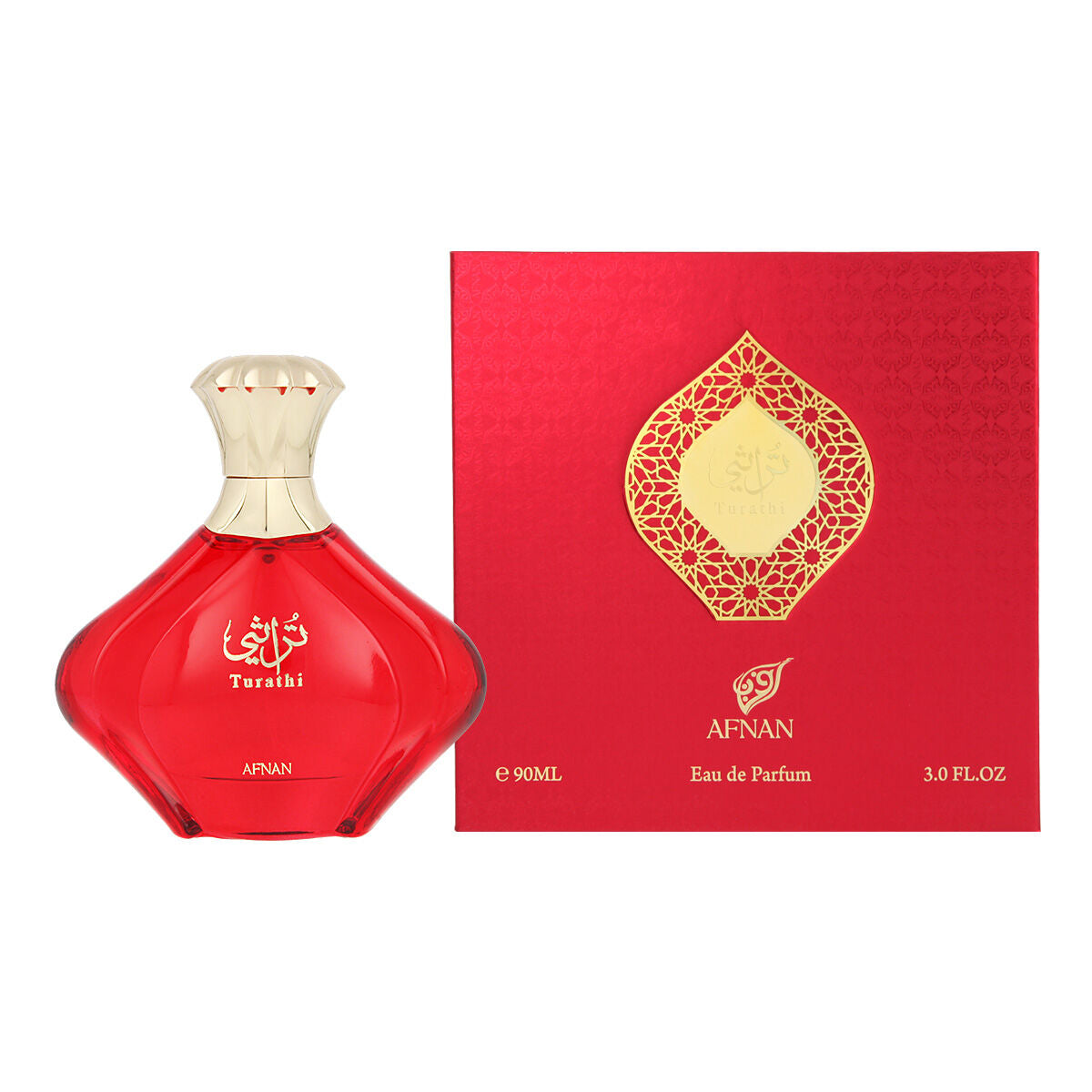 Women's Perfume Afnan EDP Turathi Femme Red (90 ml) - Nova Cosmetici