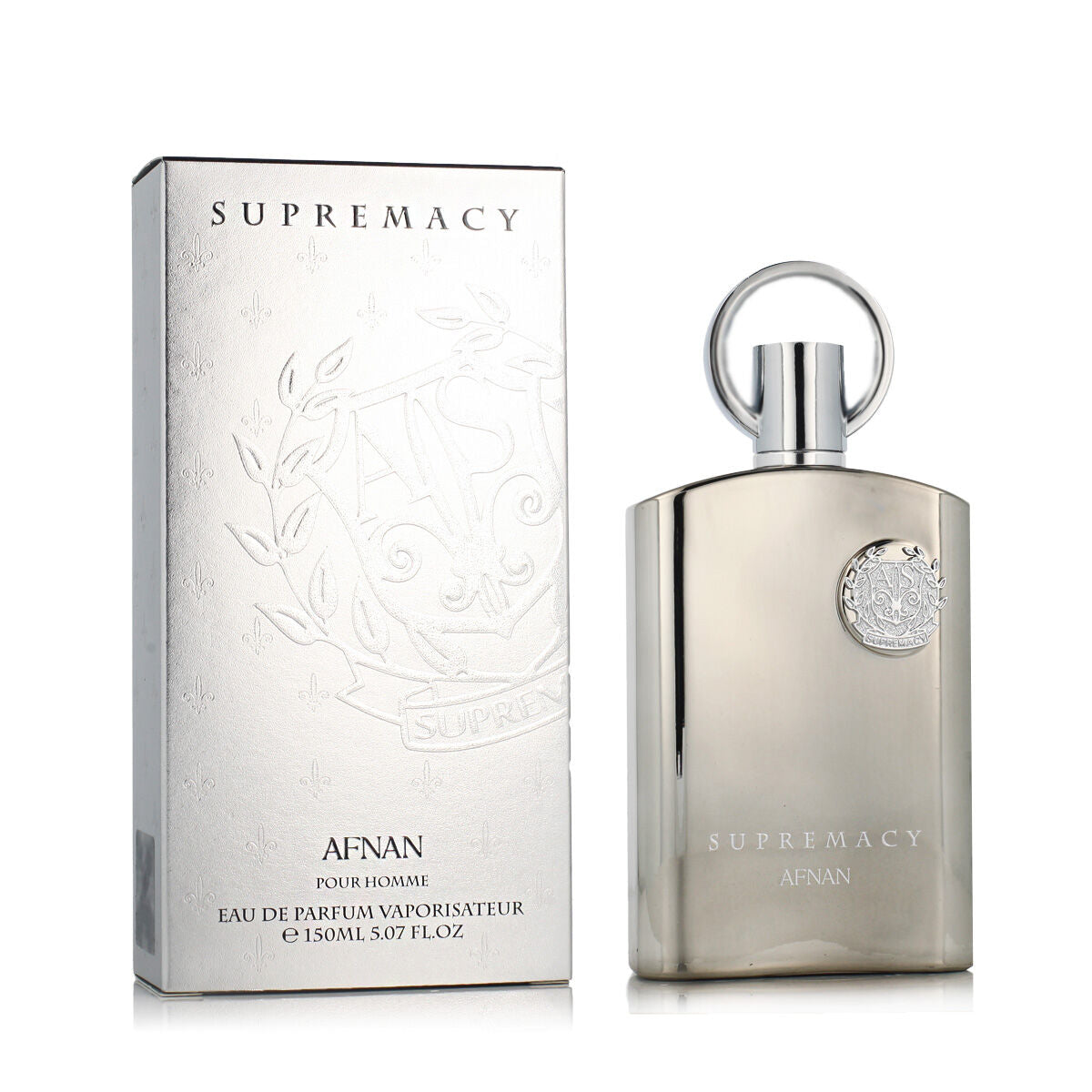 Men's Perfume Afnan Supremacy Silver EDP 150 ml - Nova Cosmetici