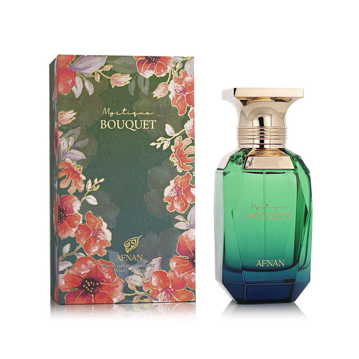 Women's Perfume Afnan Mystique Bouquet EDP 80 ml - Nova Cosmetici