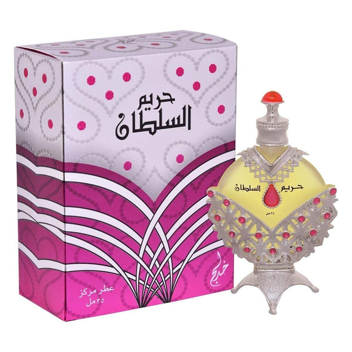 Fragrance oil Khadlaj Hareem Al Sultan Silver 35 ml - Nova Cosmetici