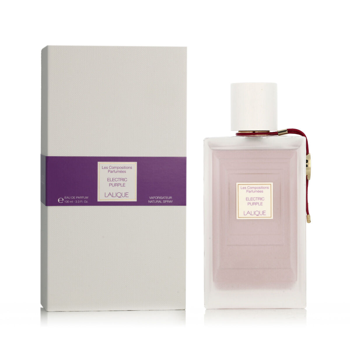 Women's Perfume Lalique Les Compositions Parfumées Electric Purple EDP 100 ml - Nova Cosmetici