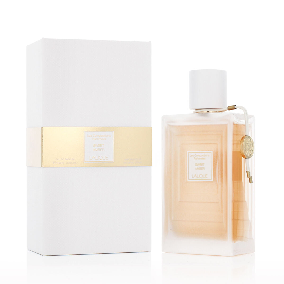Women's Perfume Lalique Les Compositions Parfumées Sweet Amber EDP 100 ml - Nova Cosmetici