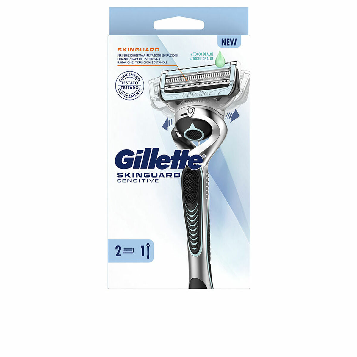 Manual shaving razor Gillette Skinguard Sensitive - Nova Cosmetici