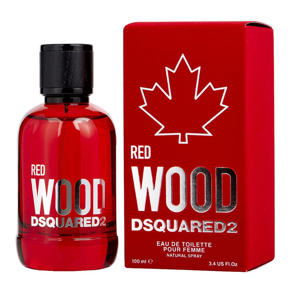 Women's Perfume Dsquared2 Red Wood EDT - Nova Cosmetici