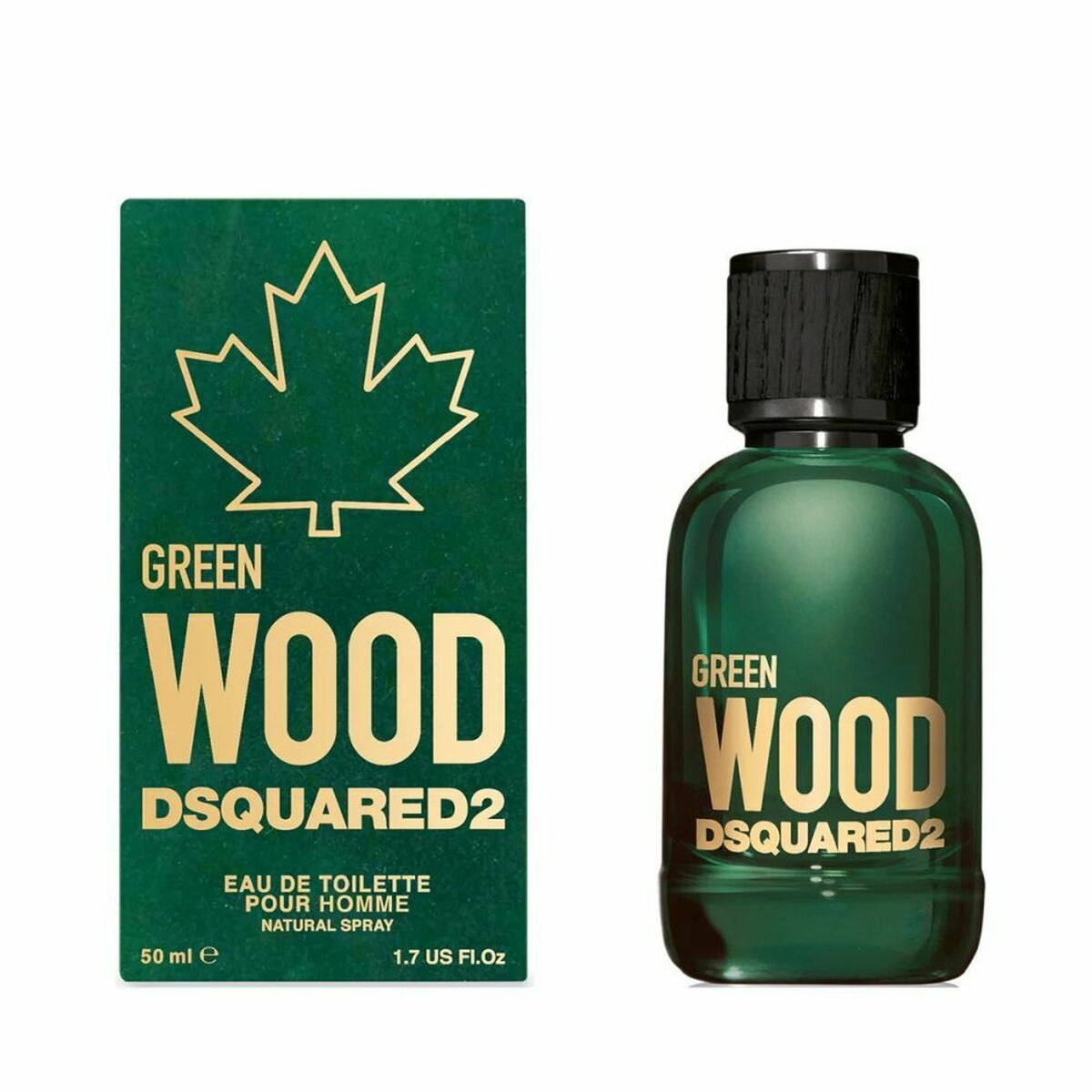 Men's Perfume Dsquared2 Green Wood EDT 50 ml - Nova Cosmetici