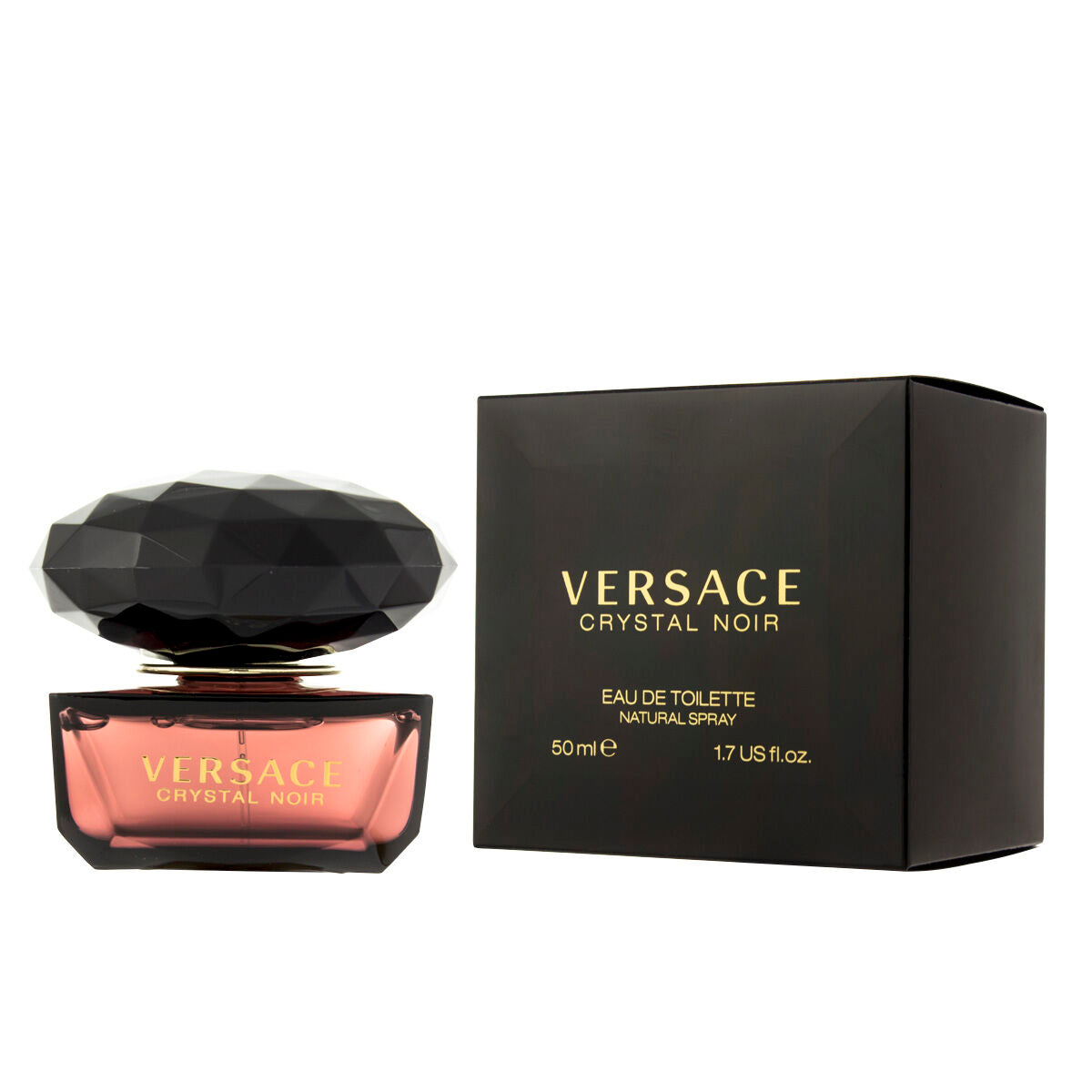 Women's Perfume Versace EDT Crystal Noir 50 ml - Nova Cosmetici