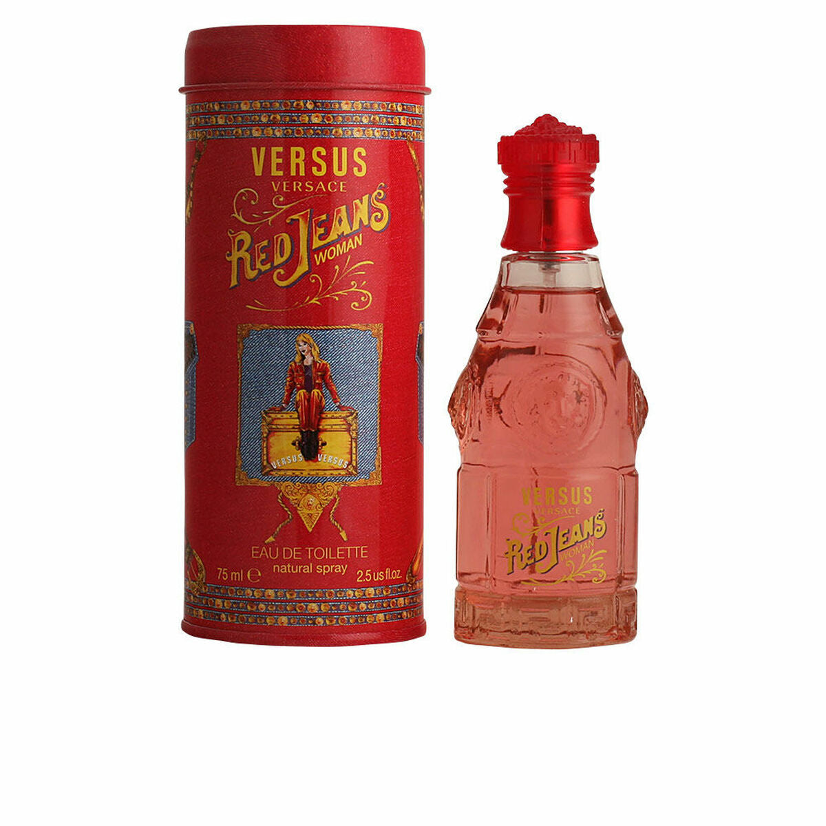 Women's Perfume Versace VERPFW046 EDT 75 ml - Nova Cosmetici