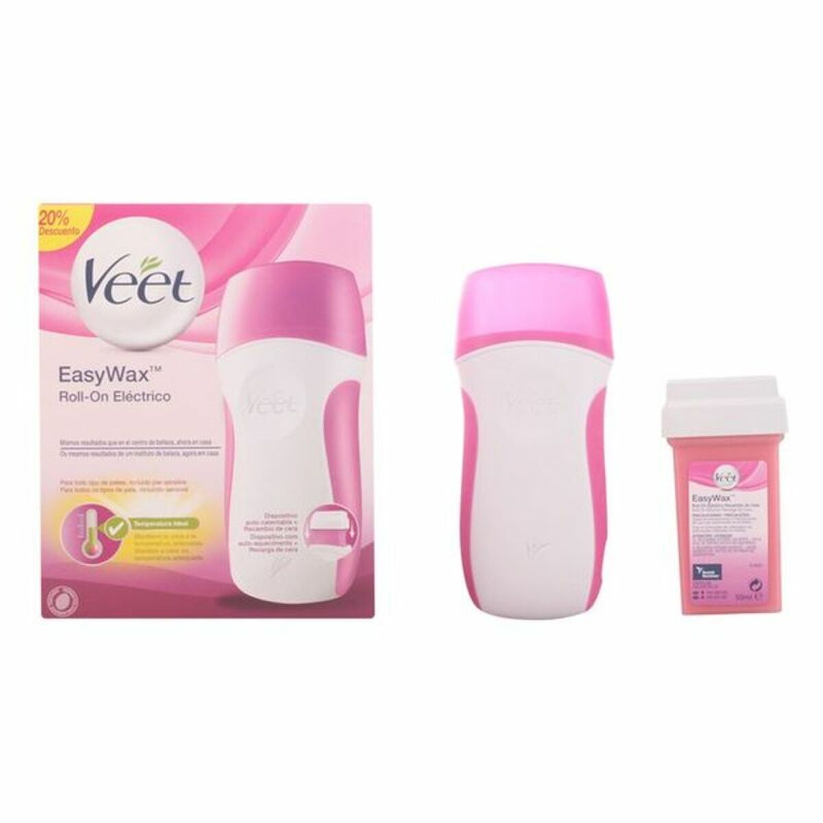 Body Hair Removal Wax Easy Wax Veet Easy Wax - Nova Cosmetici