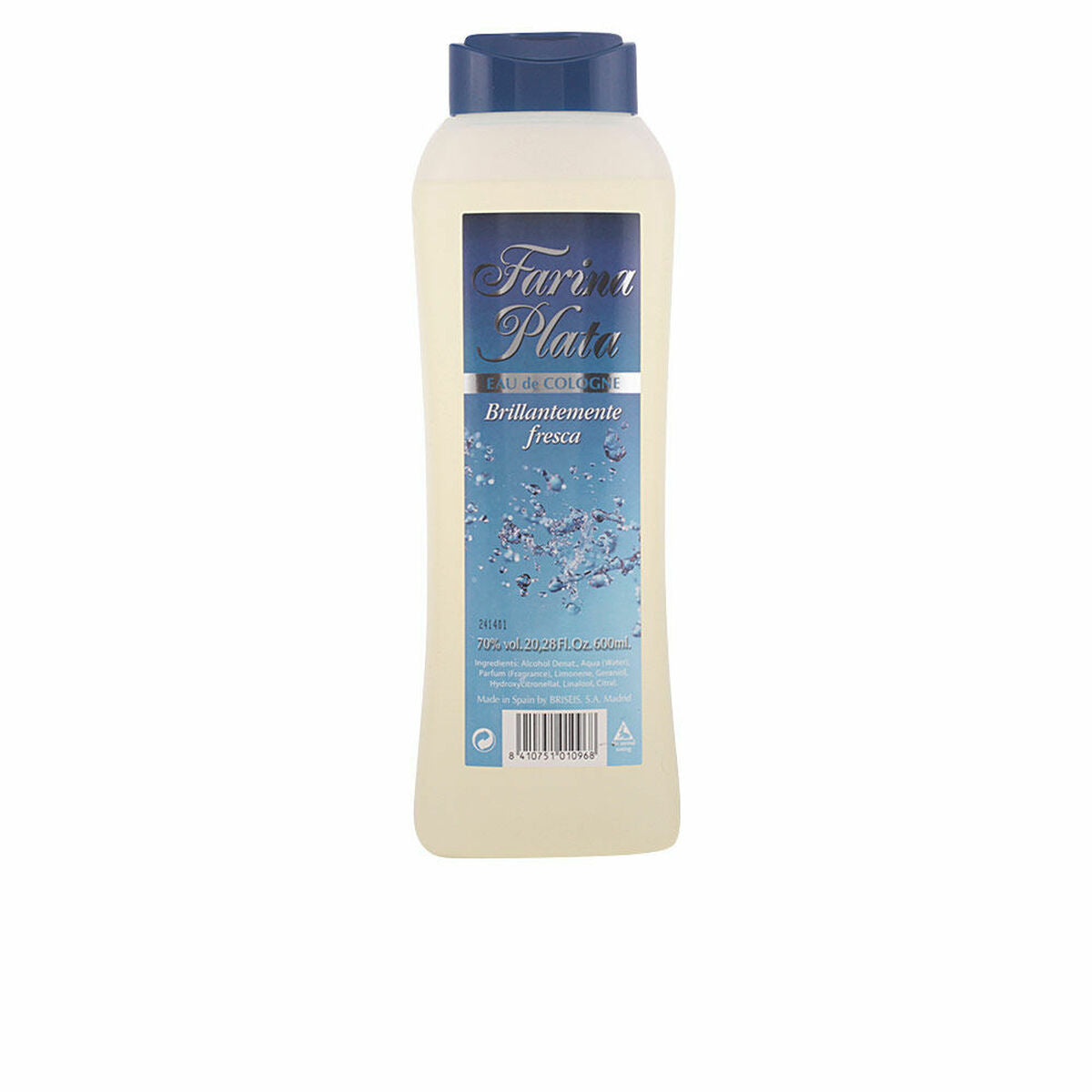 Unisex Perfume Briseis FARINA PLATA EDC 600 ml - Nova Cosmetici