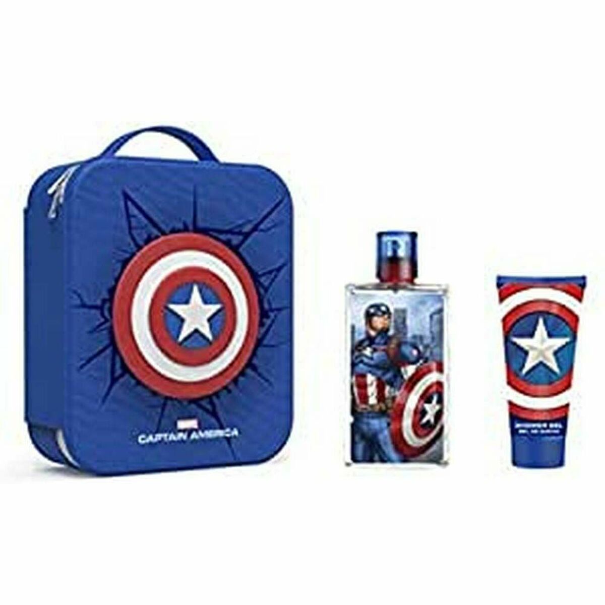 Child's Perfume Set Capitán América 1072801 EDT 100 ml 2 Pieces - Nova Cosmetici