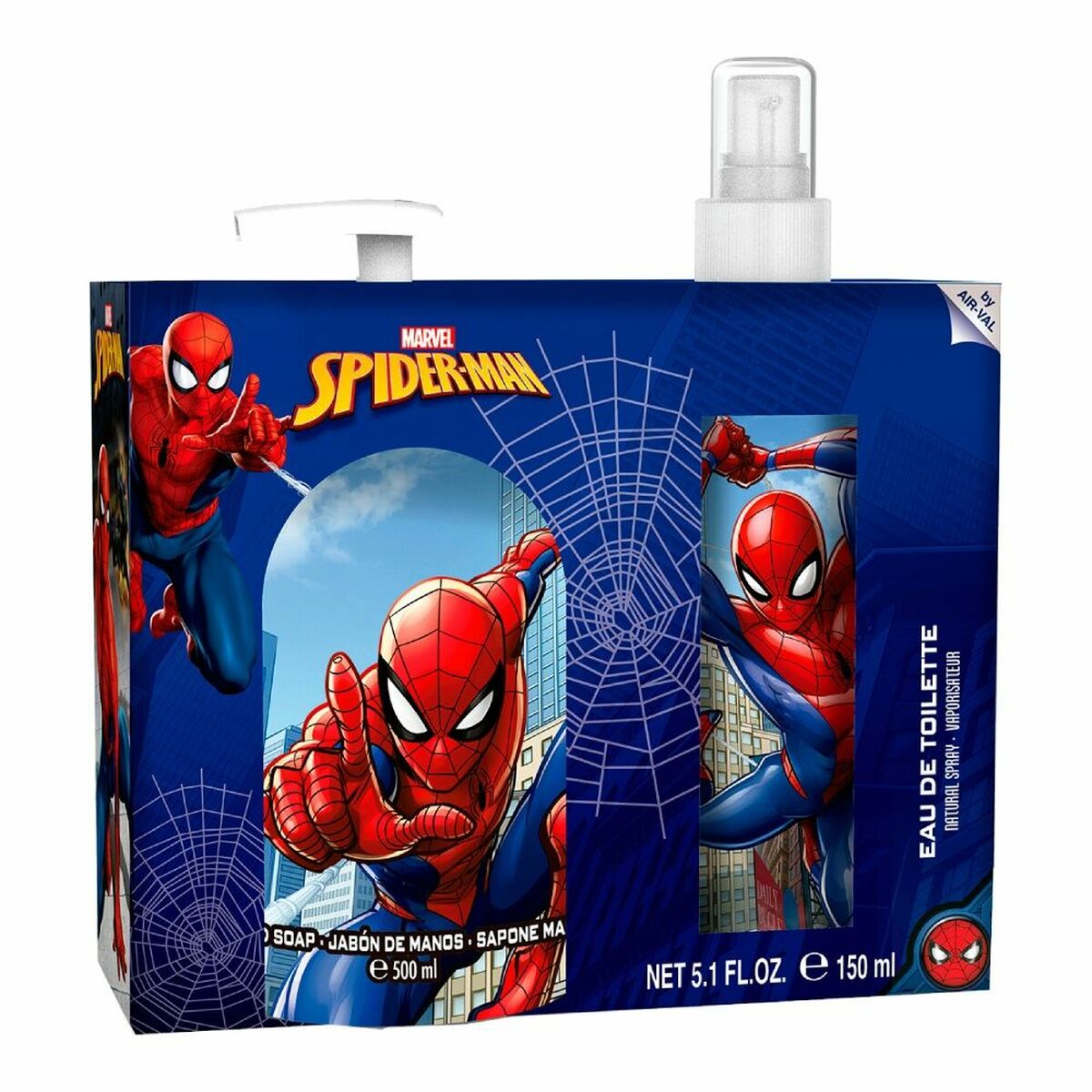 Child's Perfume Set Spider-Man 129113 EDT 500 ml 2 Pieces - Nova Cosmetici