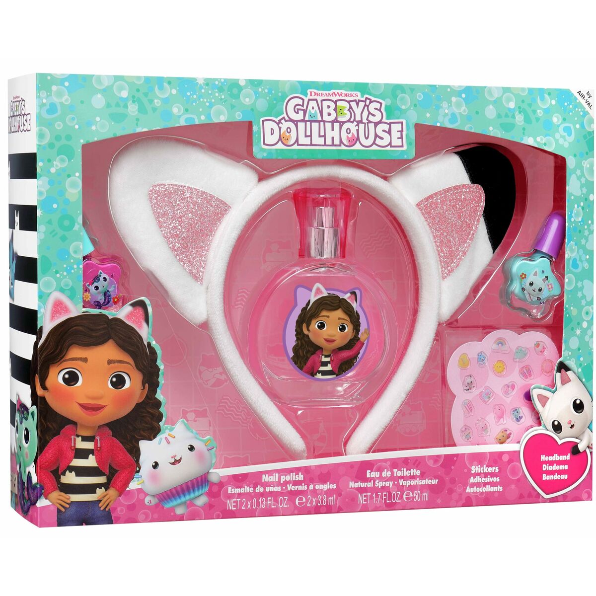 Children's Perfume Air-Val GABBY S DOLLHOUSE EDT 50 ml 2 Pieces - Nova Cosmetici