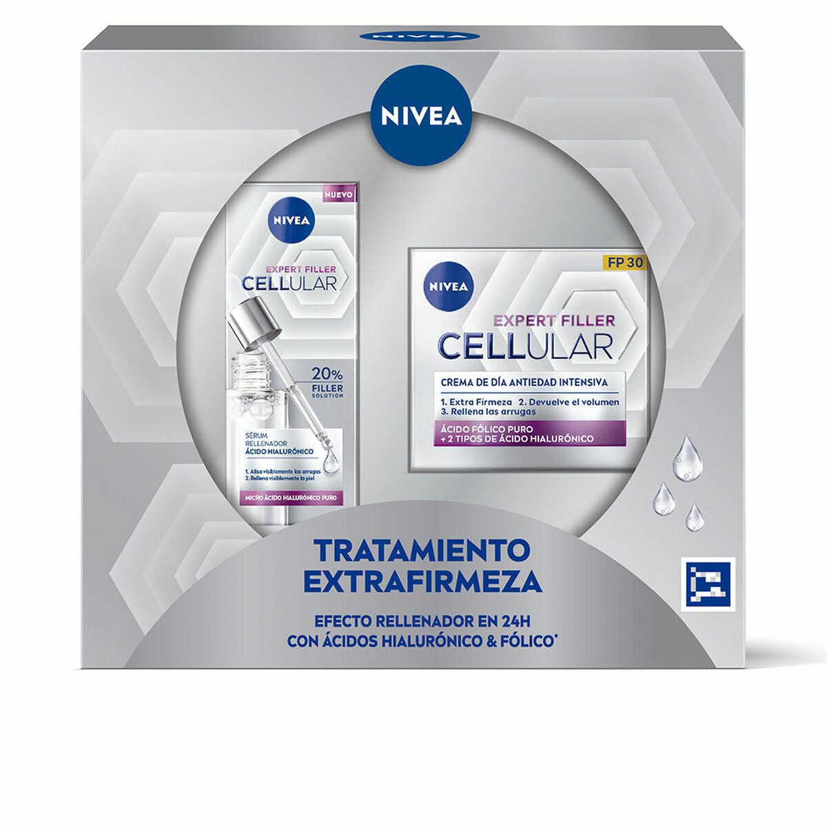 Cosmetic Set Nivea CELLULAR FILLER 2 Pieces - Nova Cosmetici
