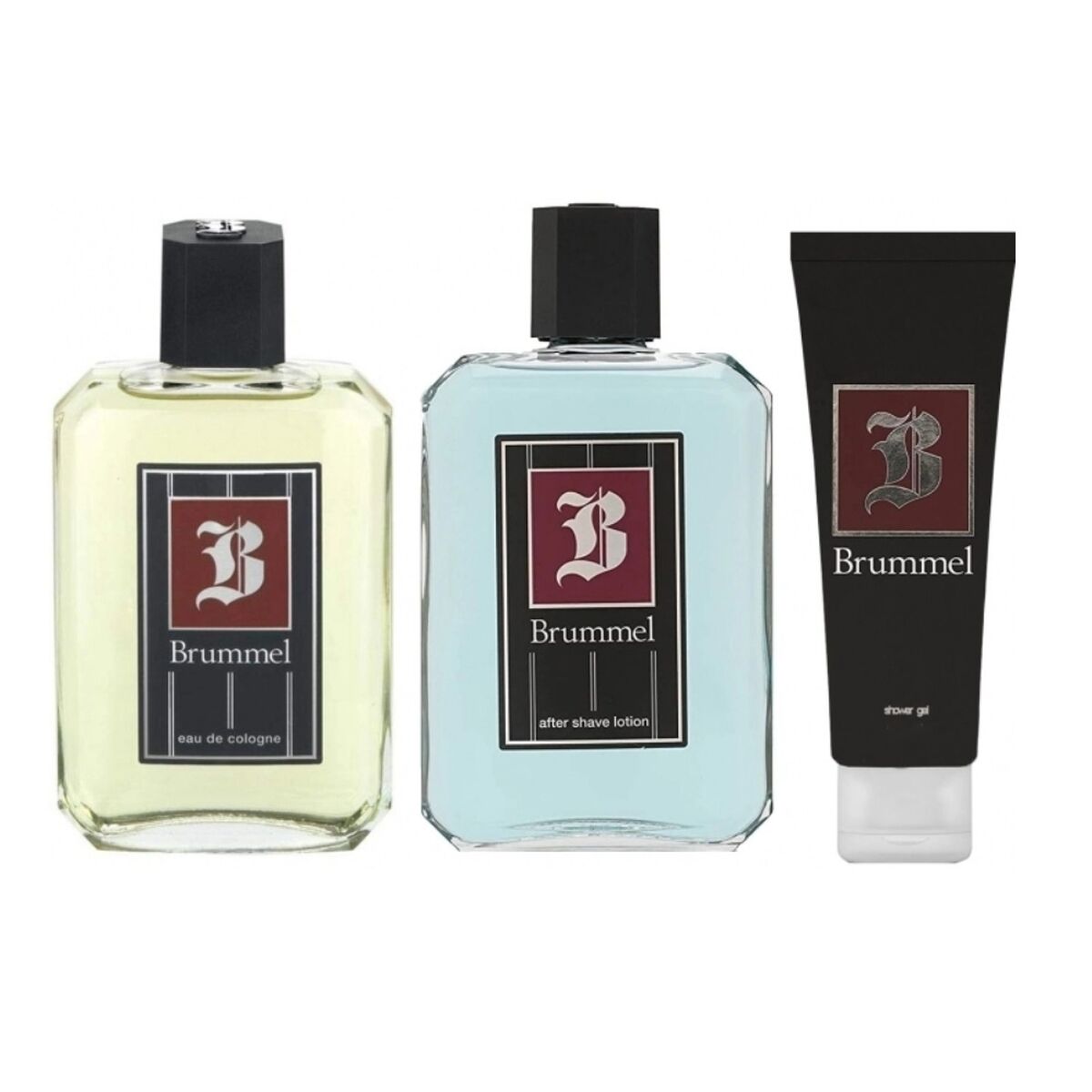 Men's Perfume Set Puig EDC Brummel 3 Pieces - Nova Cosmetici