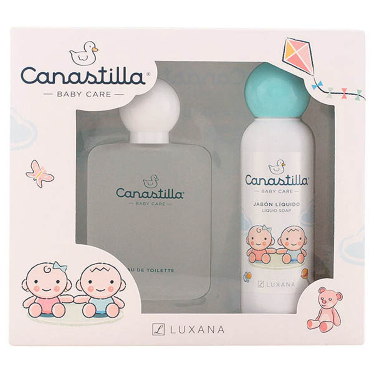 Child's Perfume Set Luxana 17466 EDT 100 ml 2 Pieces - Nova Cosmetici