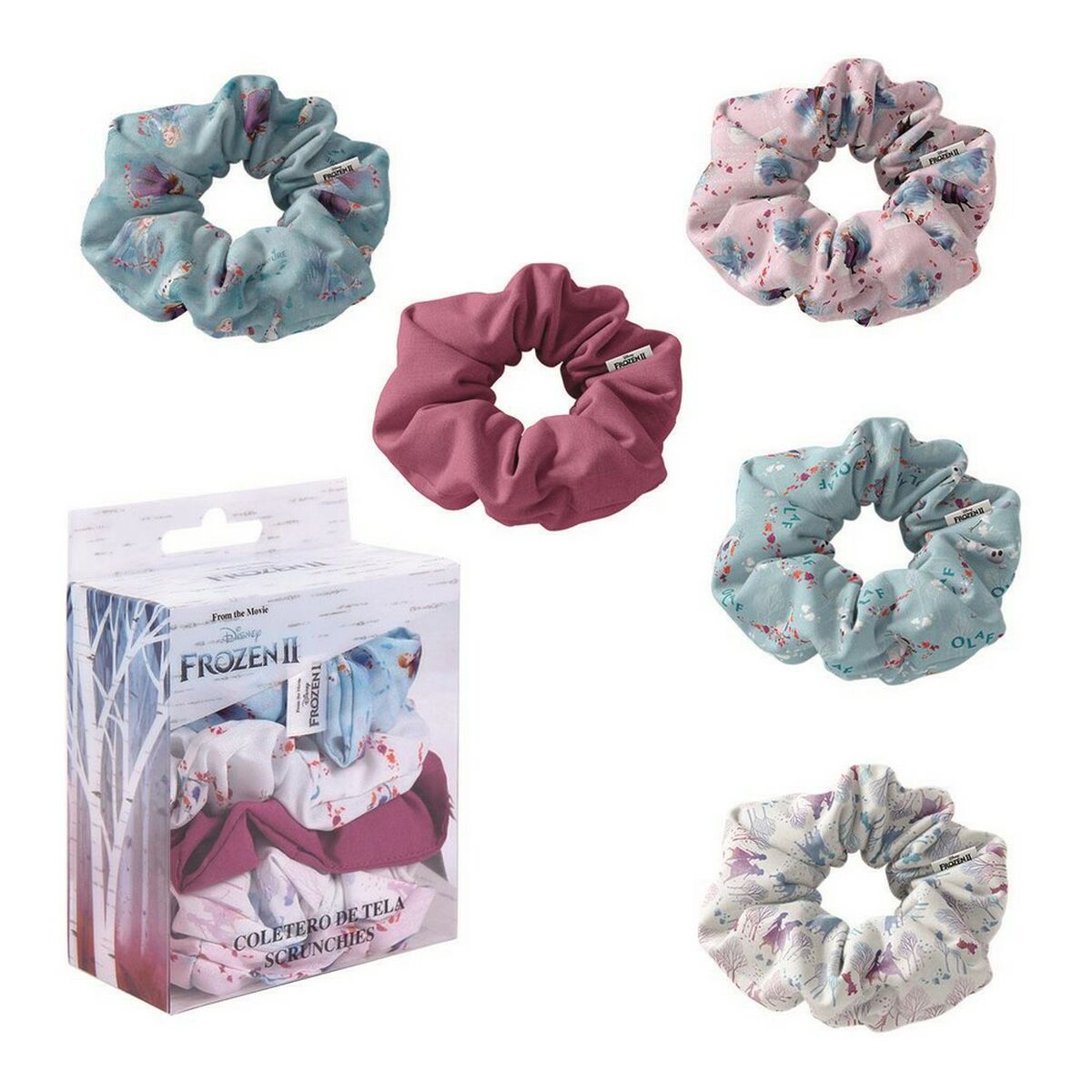 Hair ties Frozen (5 pcs) - Nova Cosmetici