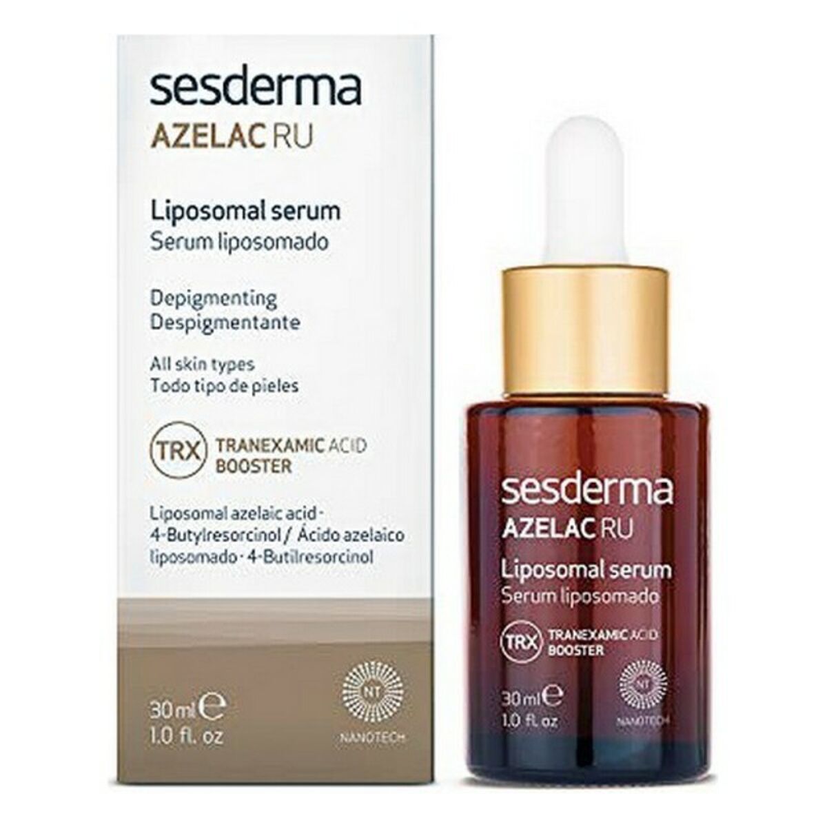 Anti-Pigment Serum Azelac RU Sesderma Azelac Ru (30 ml) 30 ml - Nova Cosmetici