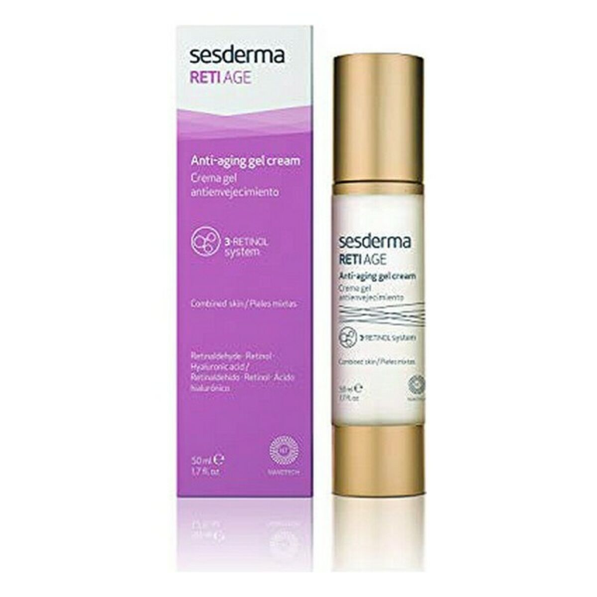 Anti-Wrinkle Cream Reti-Age Sesderma 8429979417329 50 ml - Nova Cosmetici