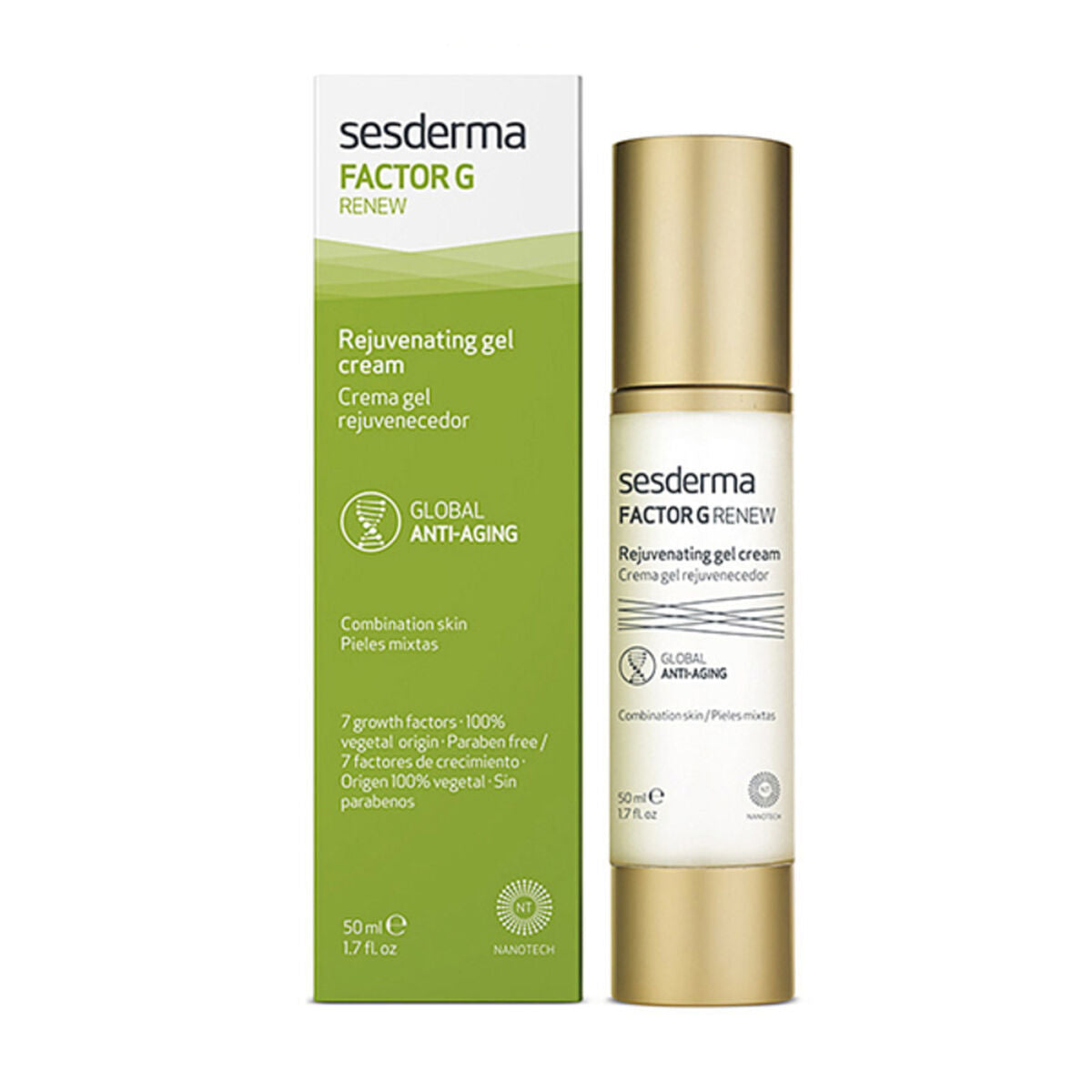Anti-Ageing Cream Factor G Renew Sesderma Factor G Renew 50 ml - Nova Cosmetici