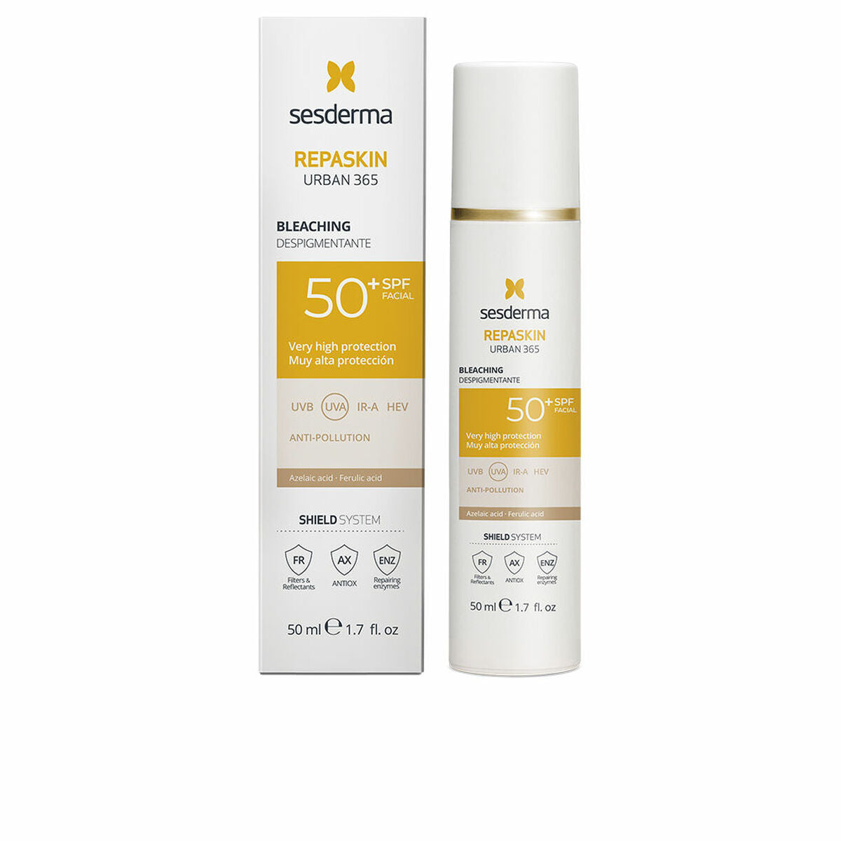 Anti-Pigment Cream Sesderma REPASKIN Spf 50 50 ml - Nova Cosmetici