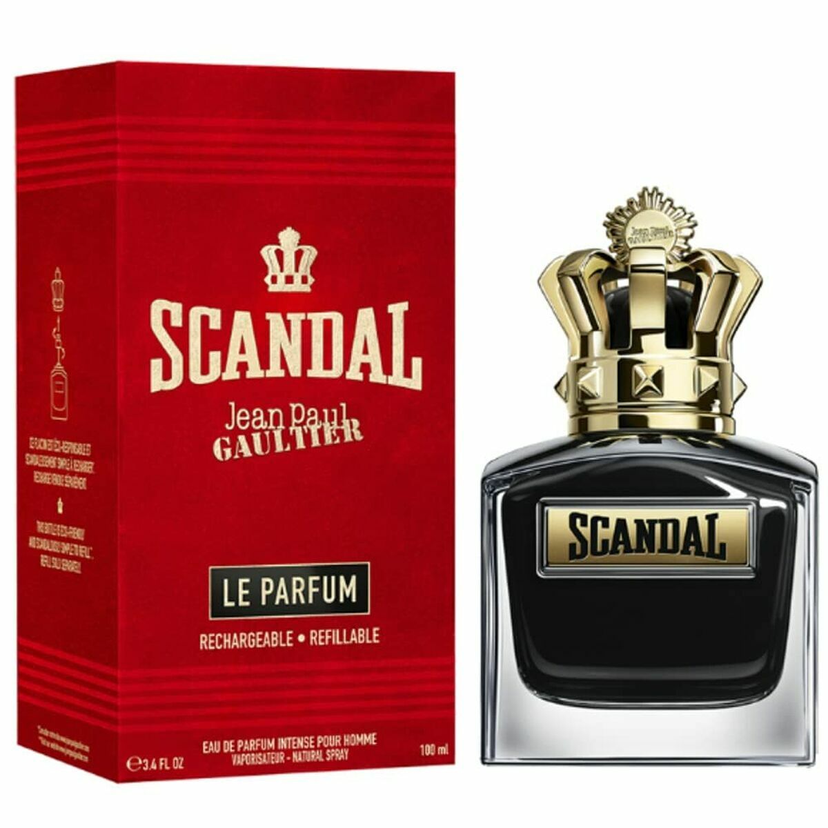 Men's Perfume Jean Paul Gaultier EDP Scandal Le Parfum Pour Homme 50 ml - Nova Cosmetici