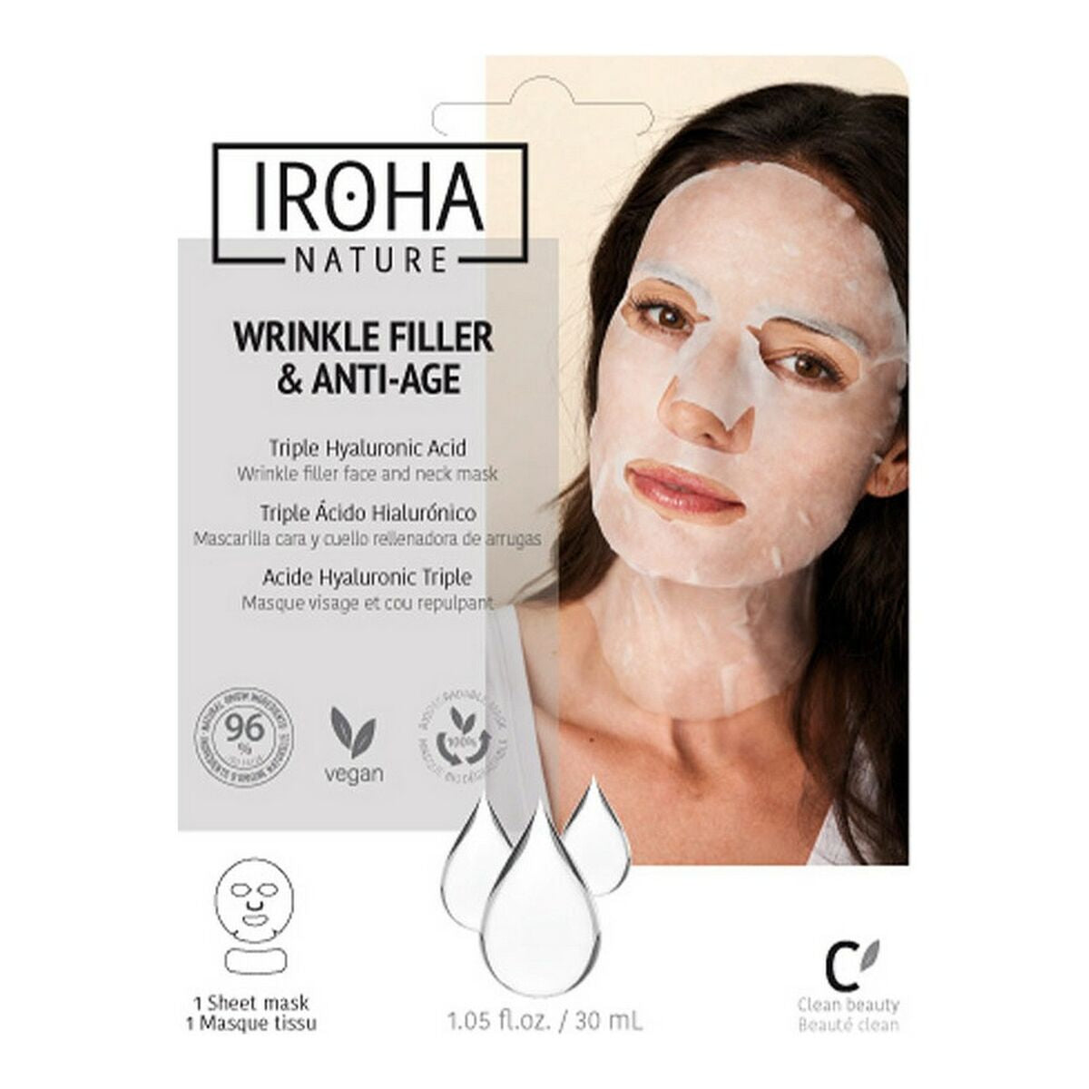 Anti-Wrinkle Mask Iroha Anti-ageing (30 ml) - Nova Cosmetici