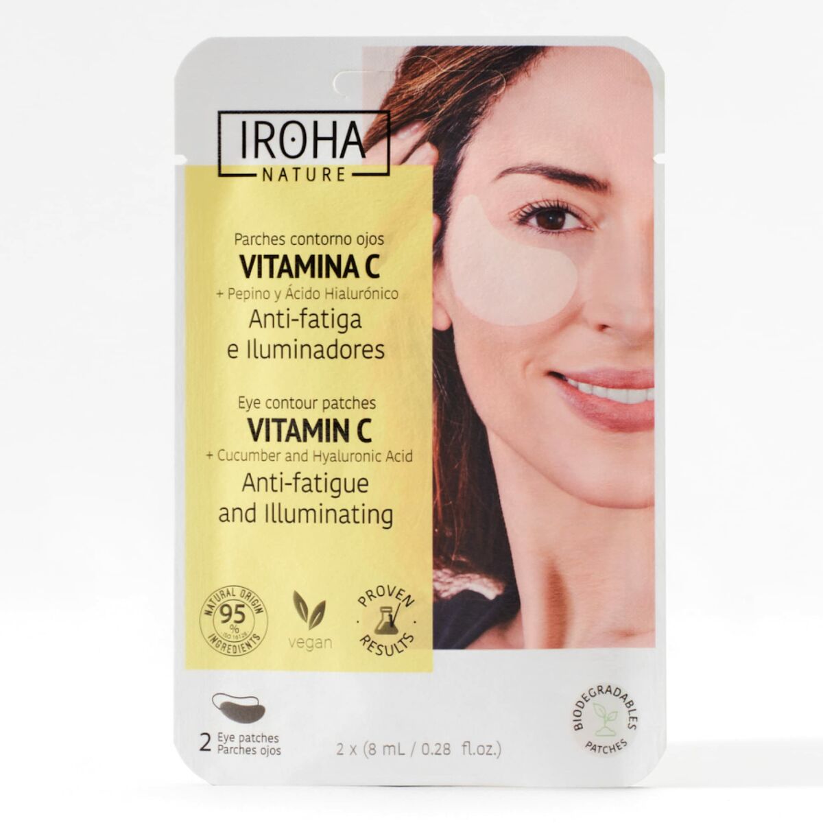 Exfoliating Toner Iroha Cotton Wool Pads (10 Units) - Nova Cosmetici
